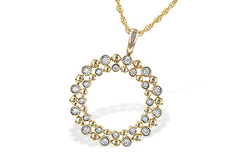 B244-86470: NECKLACE .12 TW
