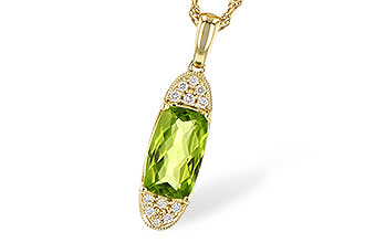 B327-61925: NECK 1.90 PERIDOT 2.00 TGW