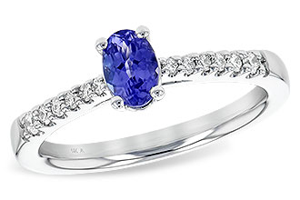 C244-89188: LDS RG .47 TANZANITE .62 TGW