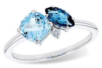 C328-47407: LDS RG 1.49 TW BLUE TOPAZ 1.52 TGW