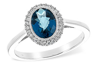 D243-91934: LDS RG 1.27 LONDON BLUE TOPAZ 1.42 TGW