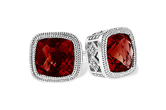 E327-54725: EARR 2.50 TW GARNET