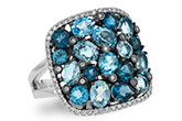 H242-13761: LDS RG 3.67 BLUE TOPAZ 3.94 TGW