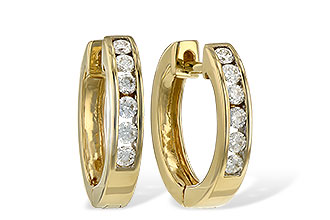 M055-74724: EARRINGS .25 TW